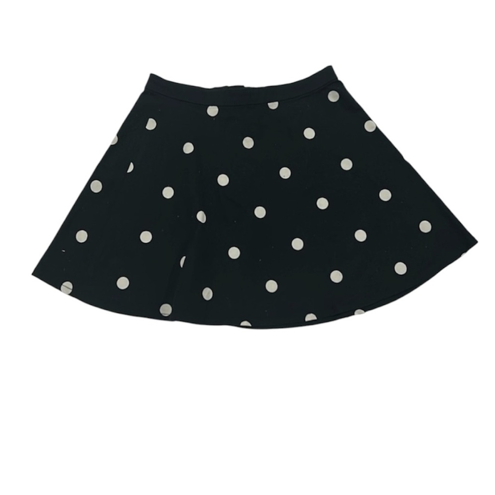 Polka-Dot Skater Skirt — Black & White 🖤🤍 - Picture 5 of 7